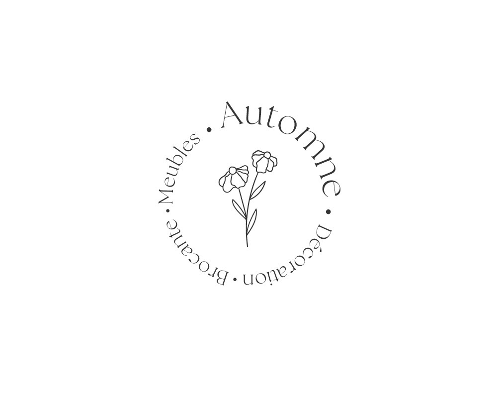 Logo rond Automne décoration